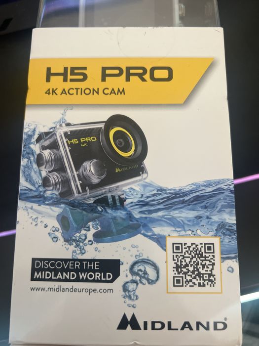 Mariland H5 PRO 4K action (NOVO) todos os assecorios.