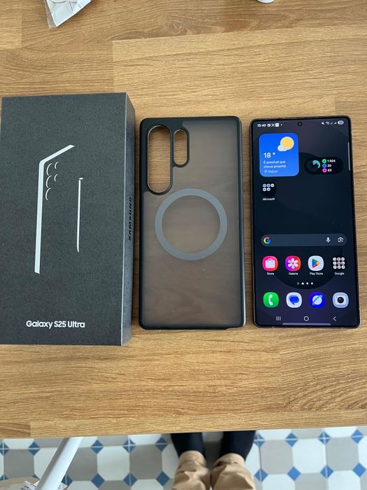 Samsung S25 Ultra 256gb - Como Novo/Garantia e Fatura