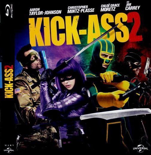 Pack Kick Ass 1 (dvd) e 2 (blu-ray)