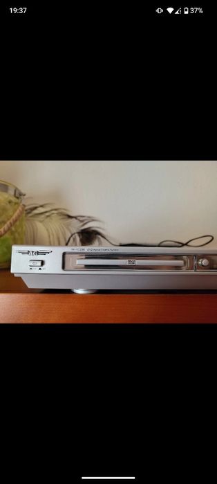 Sistema de som AG com subwoofer e 5 colunas