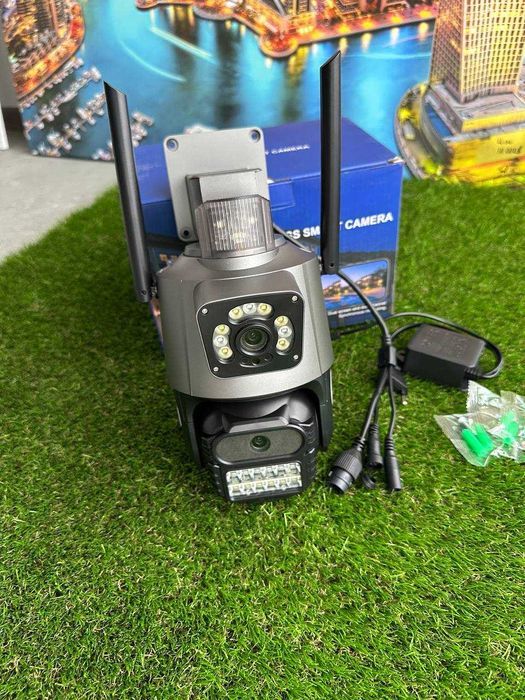 4G Камера видеонаблюдения под сим-карту уличная поворотная V380pro P11