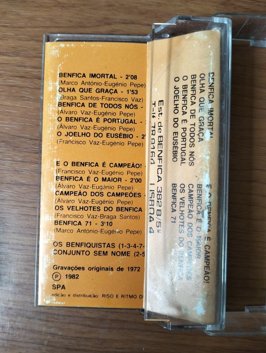 K7 O Benfica é o Maior (1982)