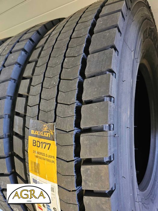 315/80R22.5 (1200netto)  BLACKLION BLACK LION opona nowa napęd BD177