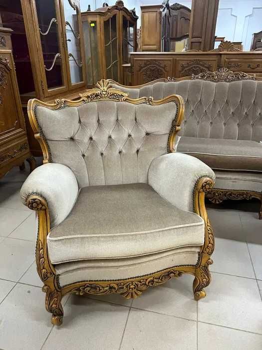 Zestaw, komplet wypoczynkowy w stylu ludwikowskim. Transport cały kraj