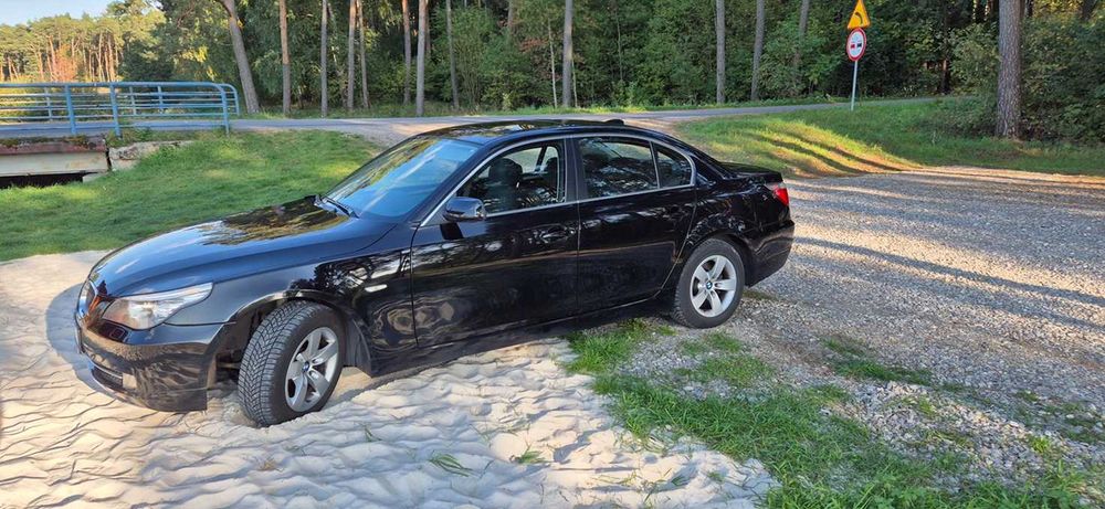 BMW e60 523i N53B25, 2007 rok LCI - uszkodzony silnik