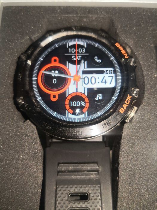 Smartwatch 1.39" Novo – Chamadas Bluetooth – FitCloudPro