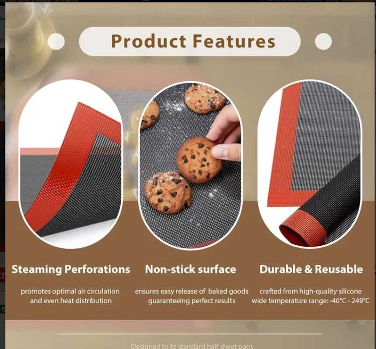 Tapete de cozinha em silicone premium