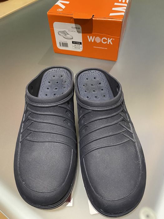 Socas hospitalares Wock Clog 03 azul marinho s/tira - Tam.45/46