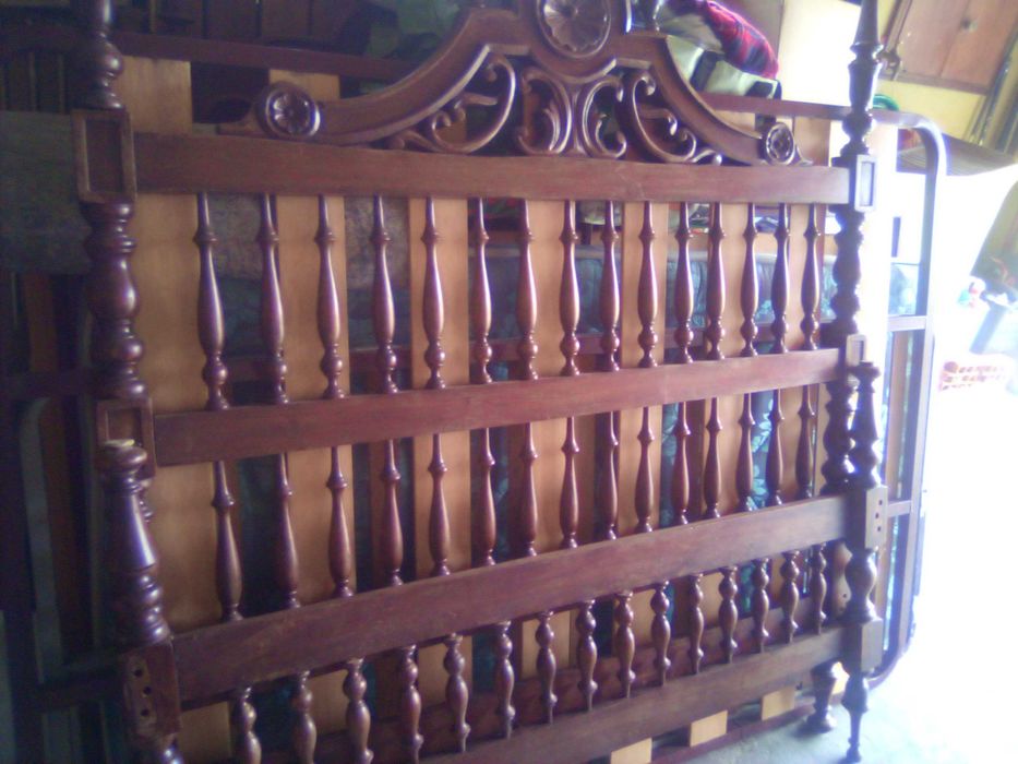 cama de casal com estrado