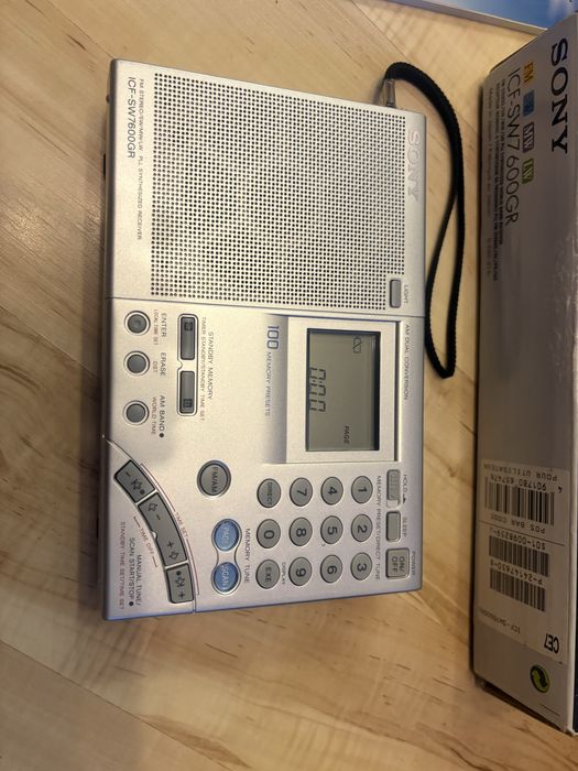 radio SONY ICF-SW7600gr