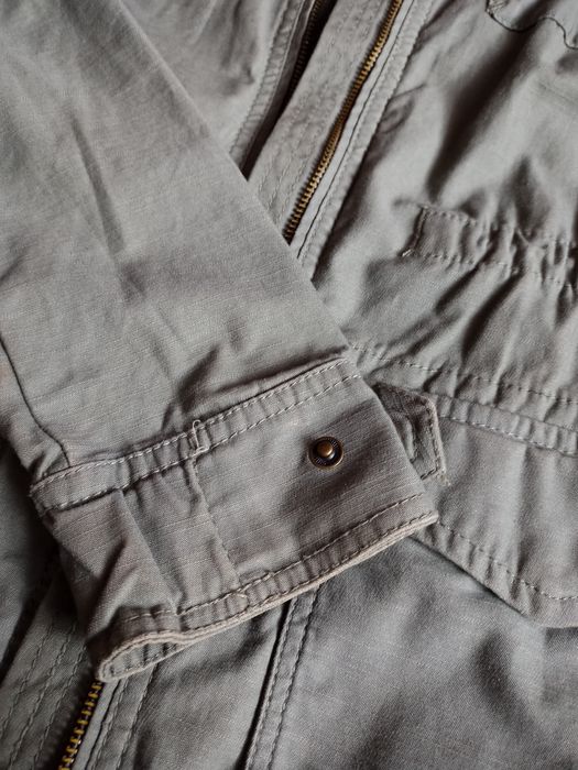 Kurtka parka wiosenna khaki H&M