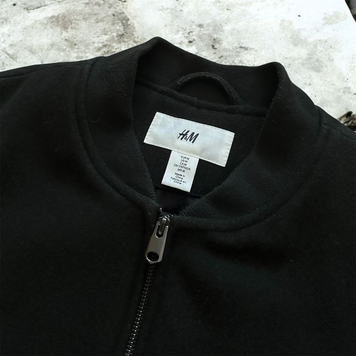 Бомбер H&M wool bomber куртка чоловіча
