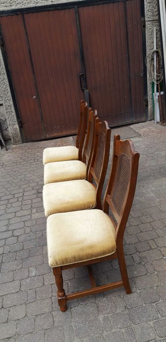 Krzesła holenderskie w bdb stanie lite drewno