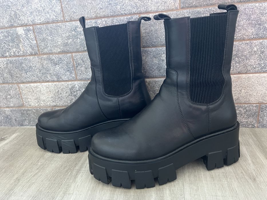 Челсі жіночі ботинки натуральна шкіра