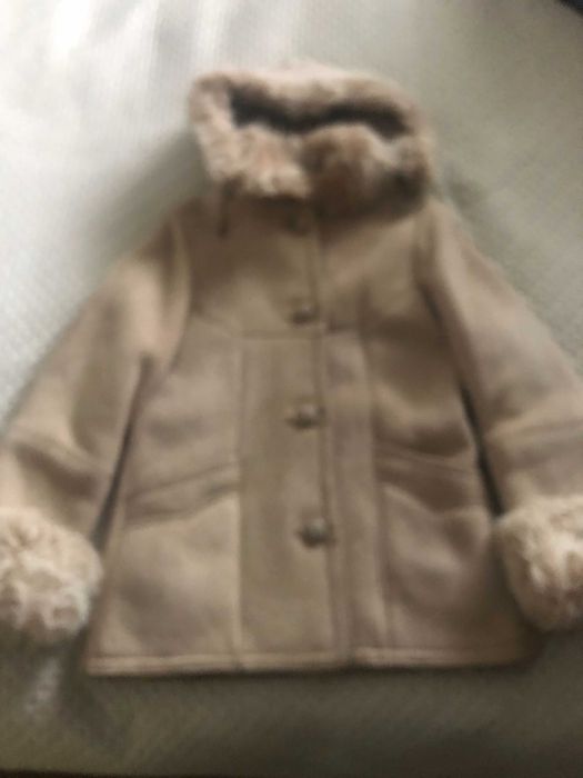 sprzedam krótki kożuszek damski