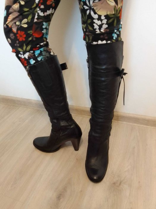 kozaki długie skóra Kotyl 39