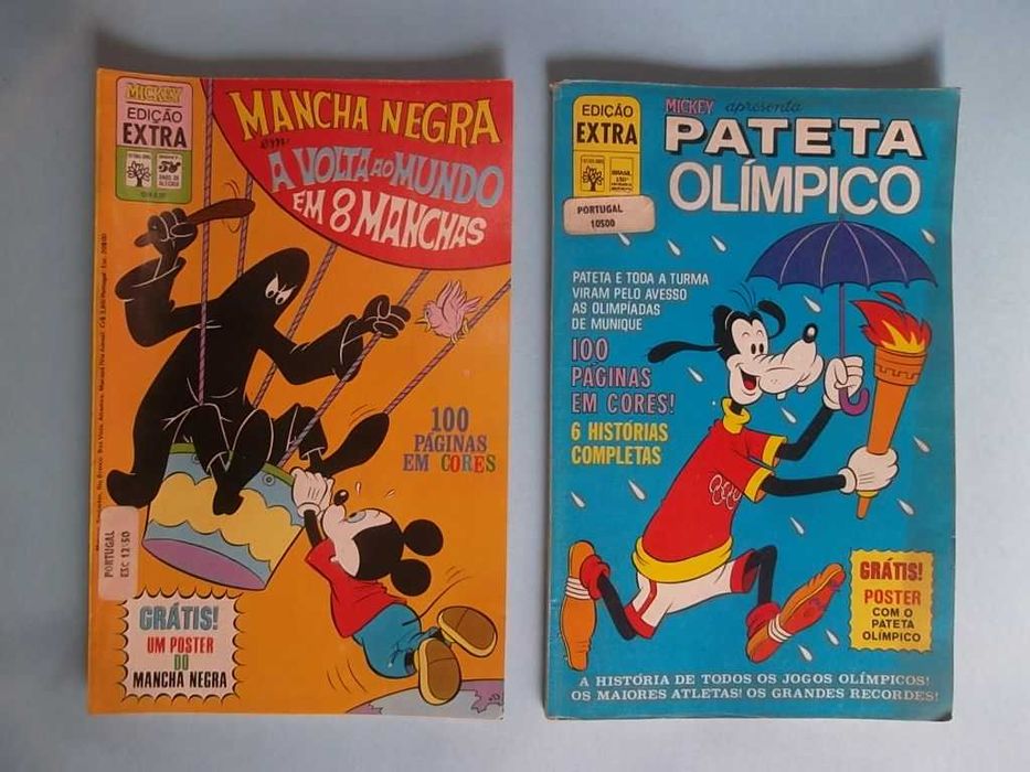 Edição Extra (Disney) Editora Abril - 13 revistas anos 70/80
