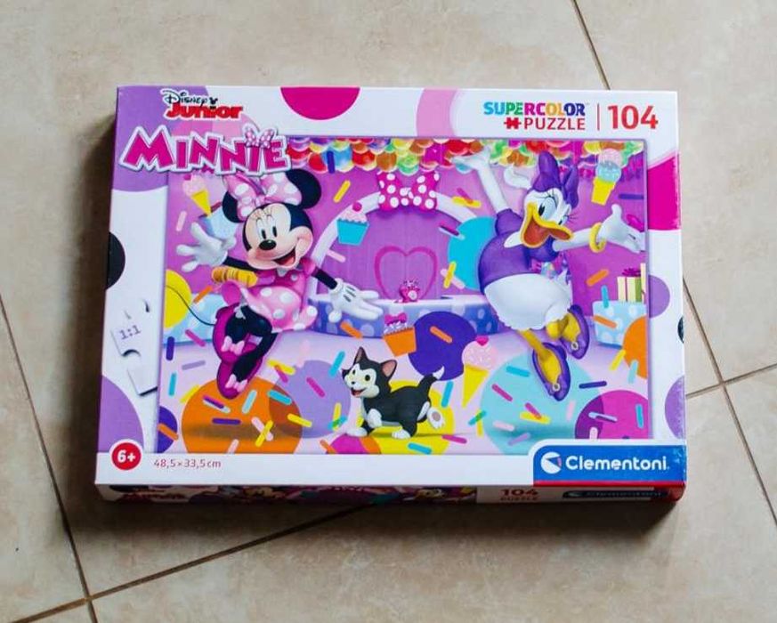 Яркие пазлы  minnie 6+