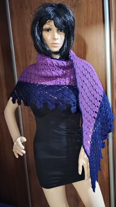 chusta,szydełko,rękodzieło,moda,szale