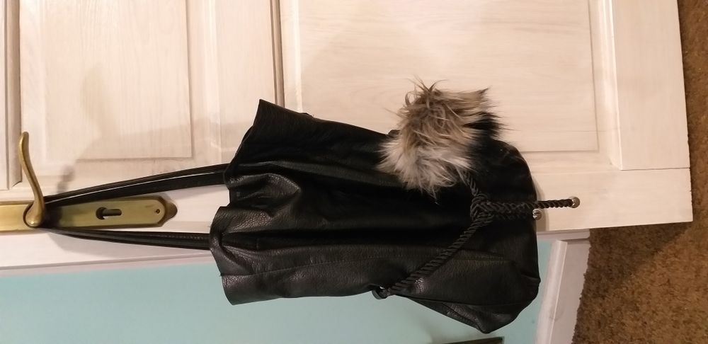 Super torebka francuska duża czarna