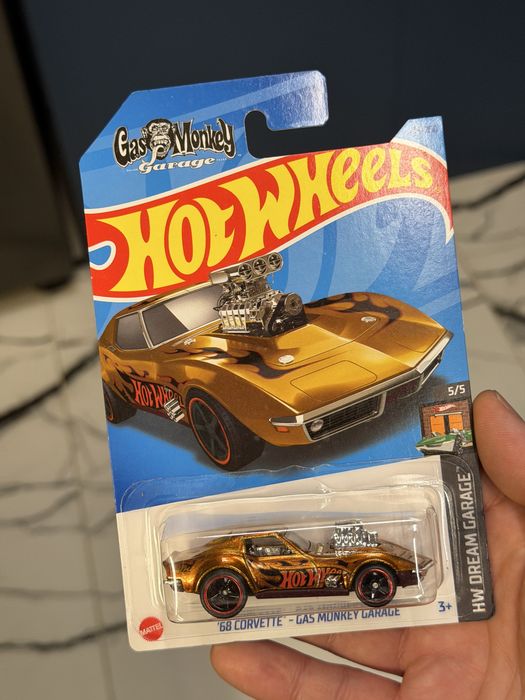 Hot Wheels '68 Corvette Gas Monkey Garage STH super treasure hunt TH