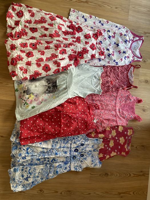 Lote roupas menina 6-7 anos verao 35 pecas