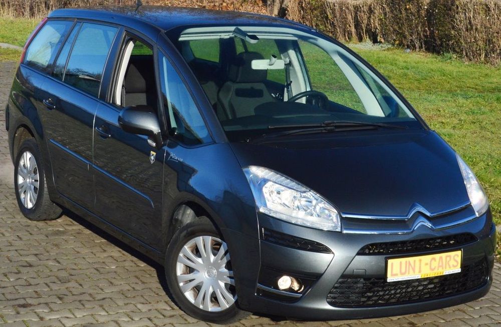 Citroën C4 Grand Picasso / Pojazd Sprzedajemy z Gwarancją ASO na ROK / 1 WŁ / Zadbany /