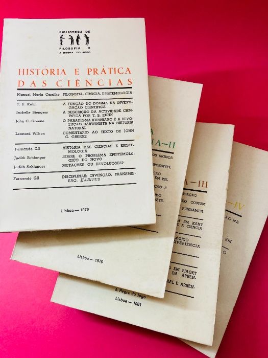 Filosofia e Epistemologia Vol. I-IV - Autores Vários