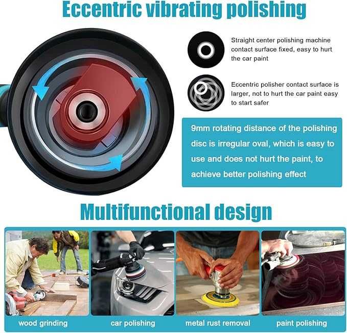 Polerka samochodowa akumulatorowa