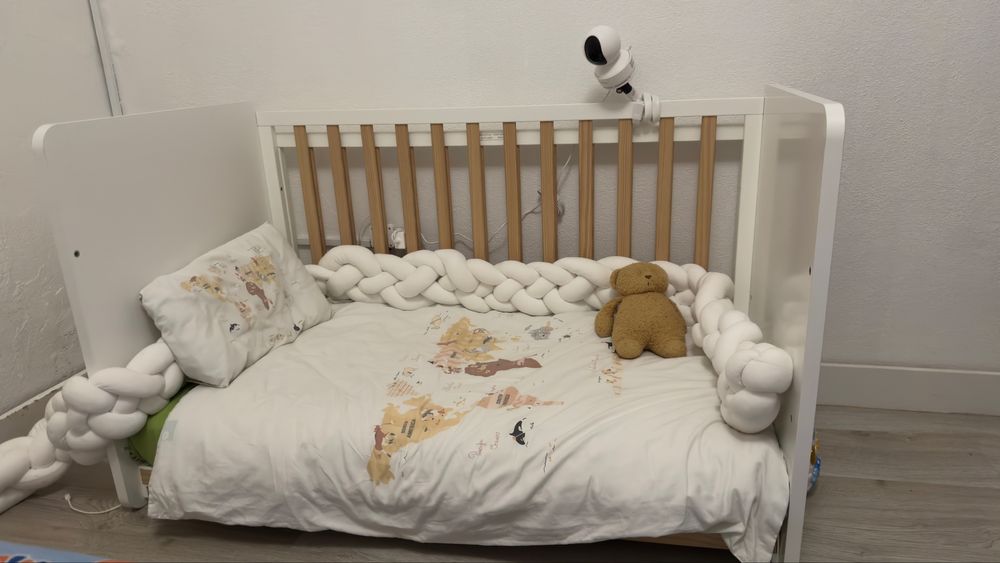 Berço Trama Musa branco/ tola