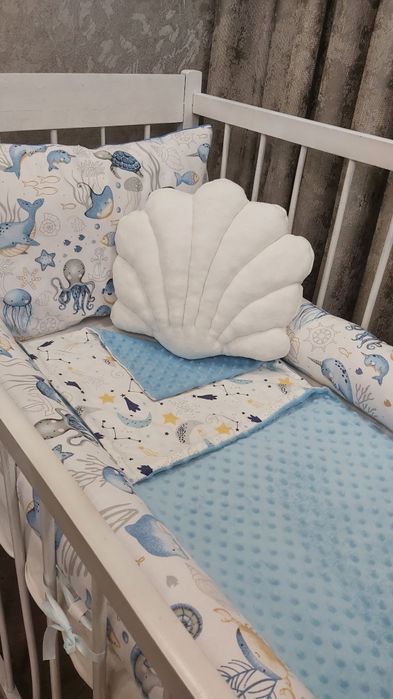 Подушка дитяча декоративна мушля, ракушка