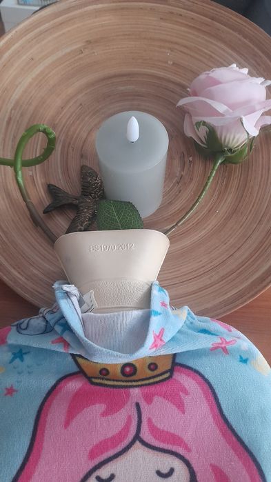 Saco água quente com capa protectora