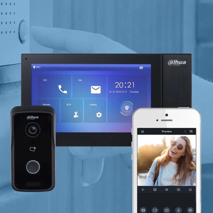 Установка Видео Домофонии