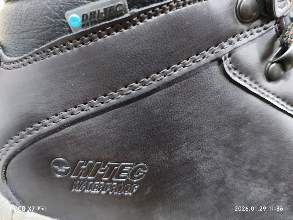 Трекінгові шкіряні черевики Hi-Tec