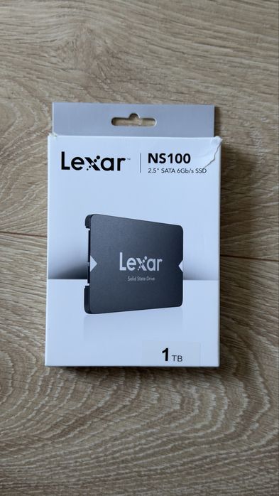 Dysk SSD Lexar NS100 1TB SATA 2.5” 550MB/s SMART 0h praktycznie nowy