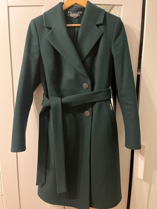 Zimowy płaszcz damski L