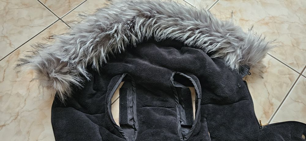 śpiworek do wózka czarny 100 cm Little Adventurer śpiwór nowy otulacz