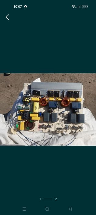 Electrolux. Moduł sterowania kuchni indukcyjnej.