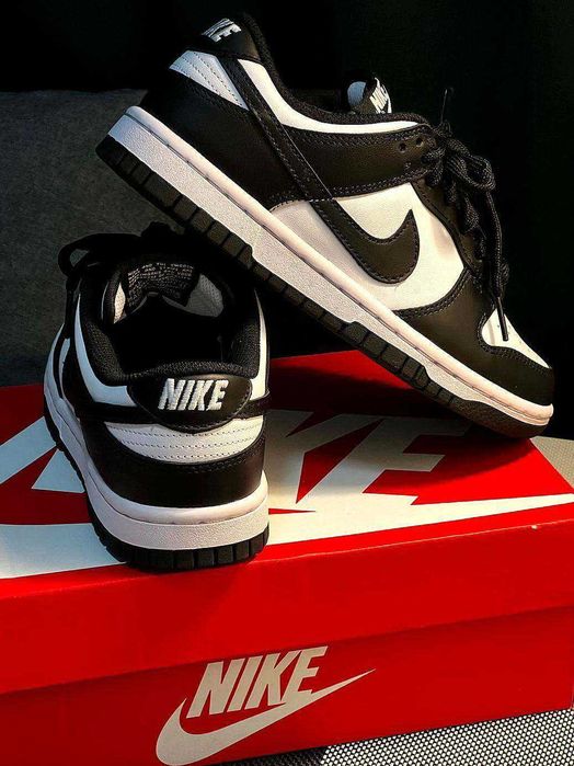 Nike_Dunk_Low_Retro_"Panda_White_Black" 40,5
