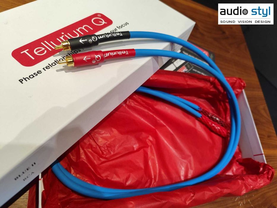 Tellurium Q Blue II RCA 1m interkonekt OUTLET