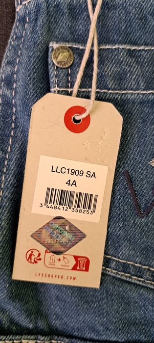 Spodenki dżinsowe dziecię 4 lat Lee Cooper
