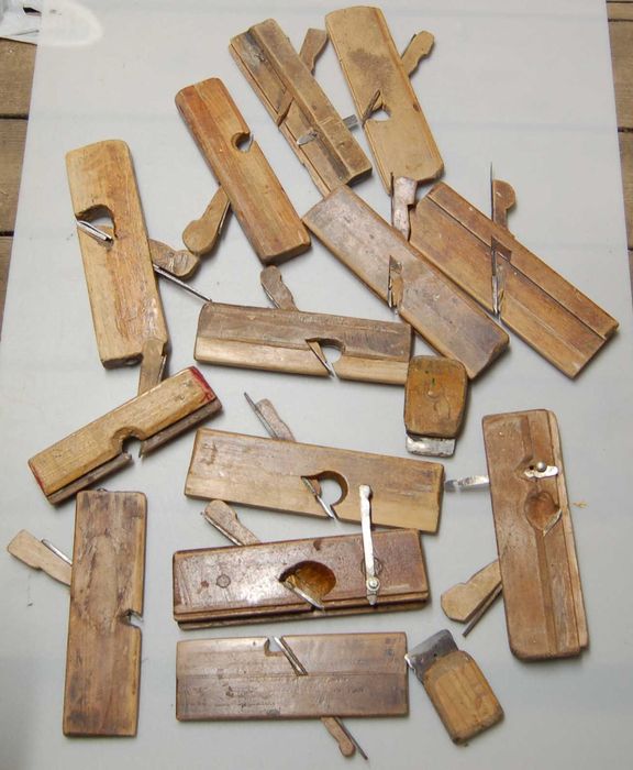 hebel stolarski strugarka heble stolarskie cienkie zabytkowe