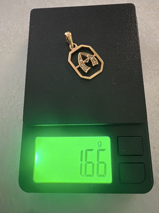 Medalha para fio em ouro 19.2k