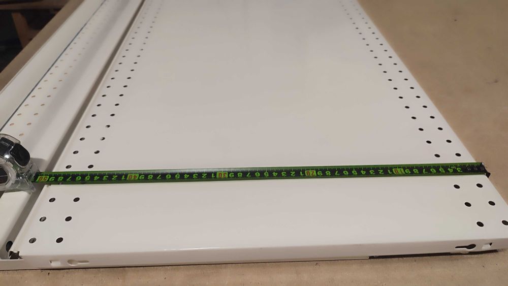 Полиця металева посилена 1000х500