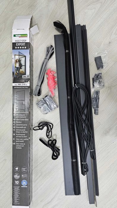 Rede mosquiteira para porta Windhager 100 x 210 cm