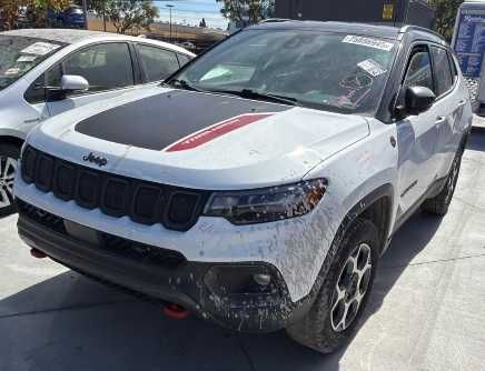 Jeep Compas Trailhawk 2.4 4x4 Kosmetycznie uszkodzony, znakomity do gazu!!!