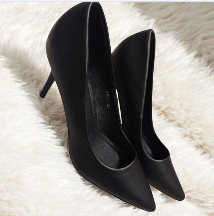 Buty na obcasie czarne klasyczne Szpilki 36 38