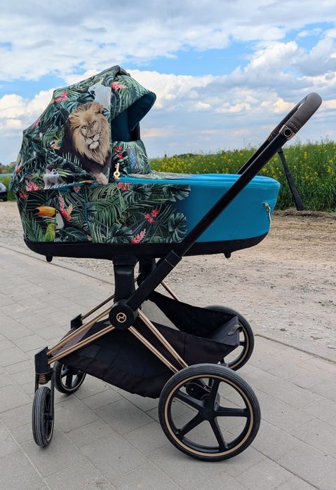 Wózek Cybex Priam 4.0 gondola dj khaled, spacerówka czarna
