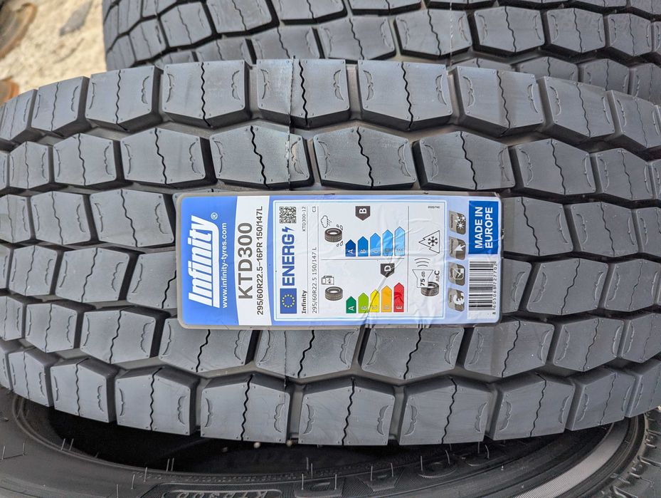 295/60R22.5 Infinity KTD300 opona ciężarowa napędowa NOWA