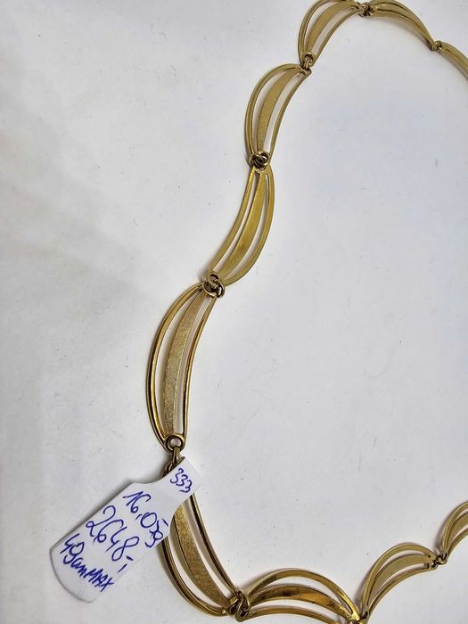 Naszyjnik Złoty 16,05g 49m P333 * Komis Madej Gorlice